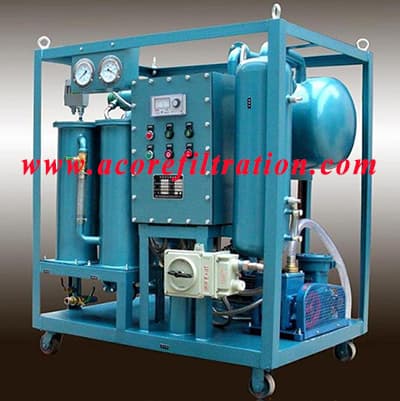 Double Stages Vacuum Transformer Oil Filtration Systems